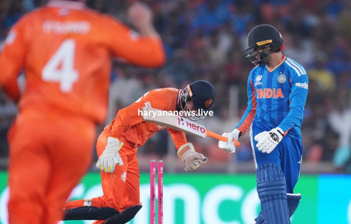 India vs Netherland: अब्बे यो के हो गया? अभिषेक शर्मा पहली ही गेंद पे आउट, हैट्रिक का शिकार!