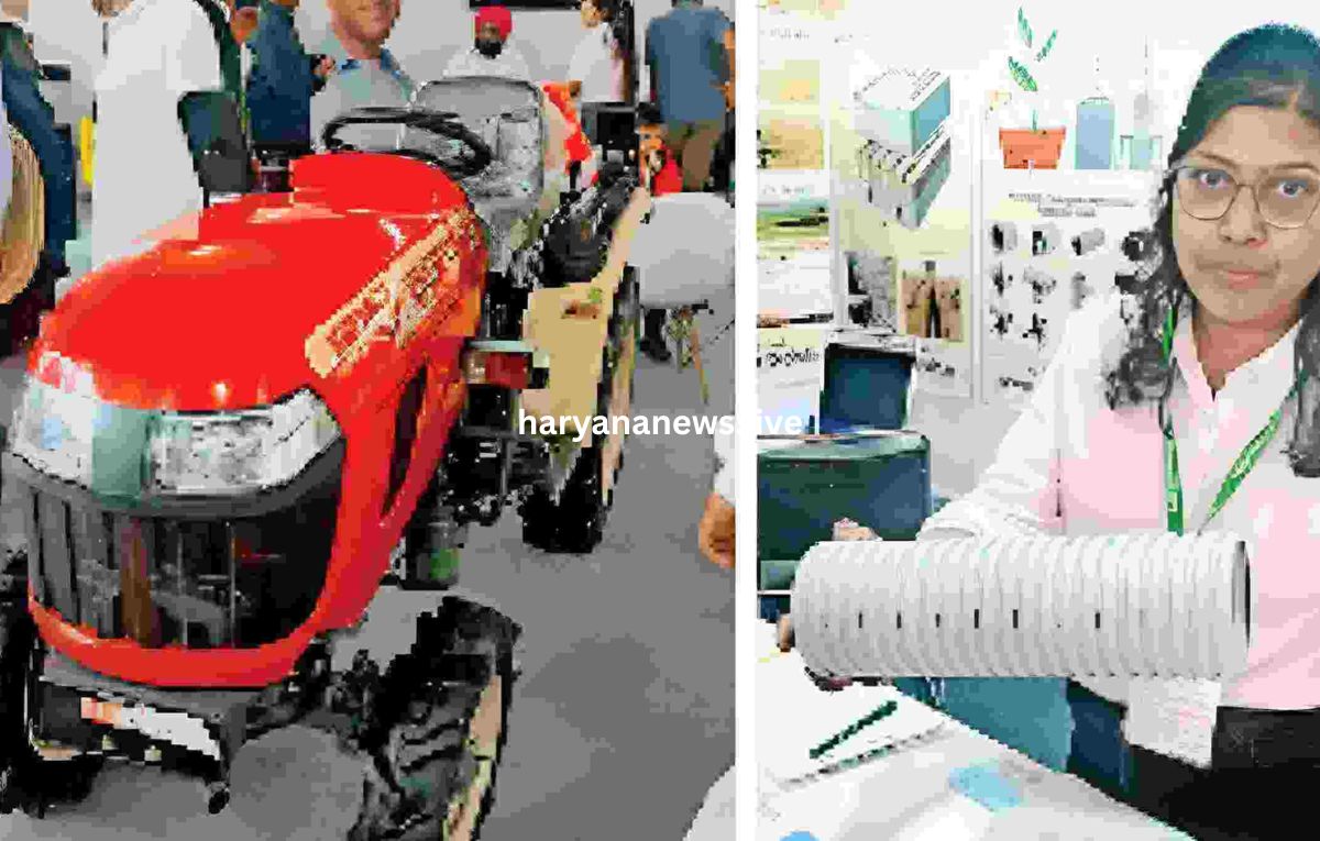 Home 8 हिसार कृषि मेले में छा गई विदेशी मशीन, खारे पानी ने कर दिया मीठा – किसान बोले कमाल सै भाई!